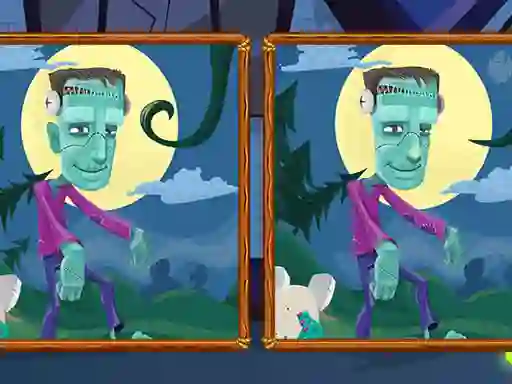 Игра Halloween Find the Differences онлайн