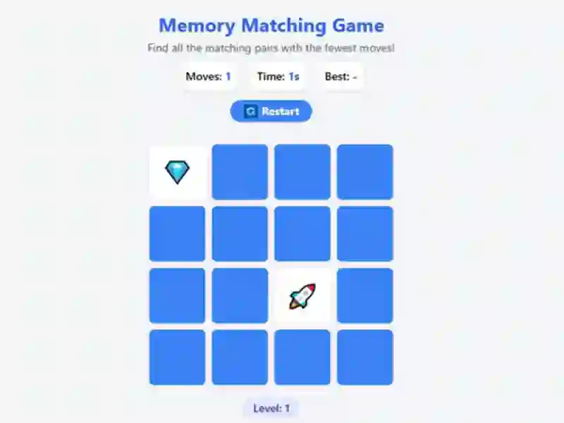 Игра Memory Matching Game онлайн