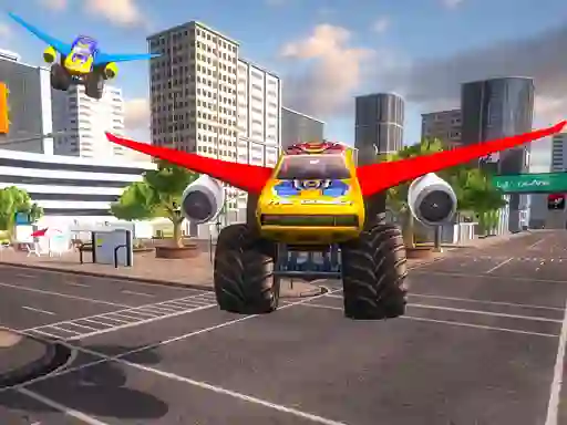 Игра Real Flying Truck Simulator 3d онлайн