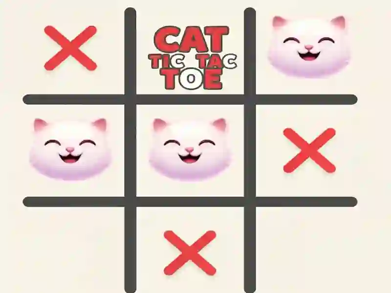 Игра Cat Tic Tac Toe онлайн