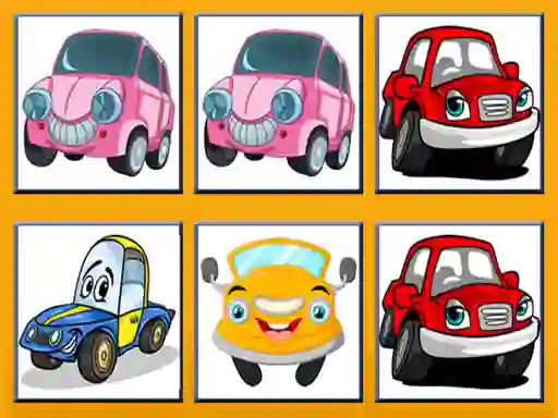 Игра Funny Cars Memory онлайн