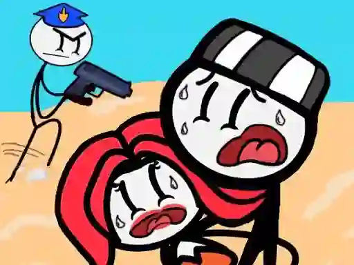 Игра Stickman Jailbreak Story онлайн