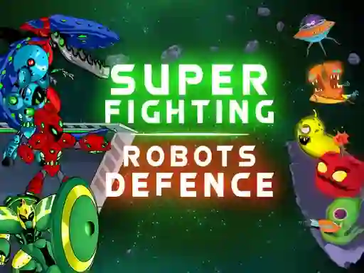 Игра Super Fighting Robots Defense онлайн