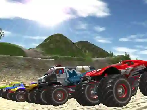 Игра Offroad Monster Trucks онлайн