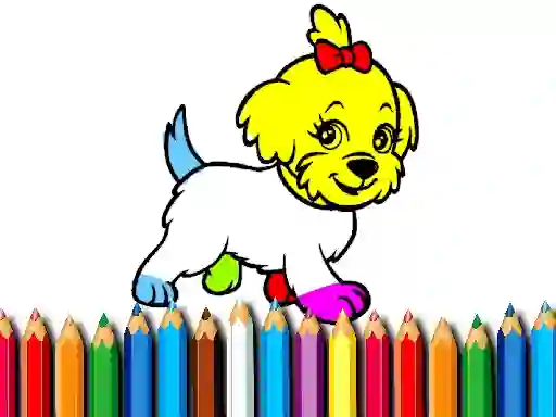 Игра Back To School: Doggy Coloring Book онлайн