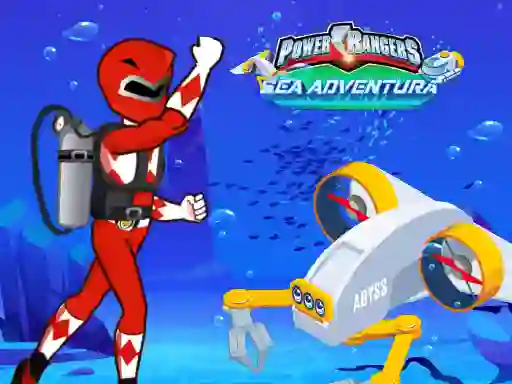 Игра Power rangers Sea adventura онлайн