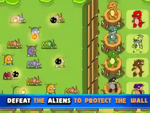 Игра Tower Defense Dragon Merge онлайн