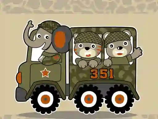Игра Army Weapon Vehicles Match 3 онлайн