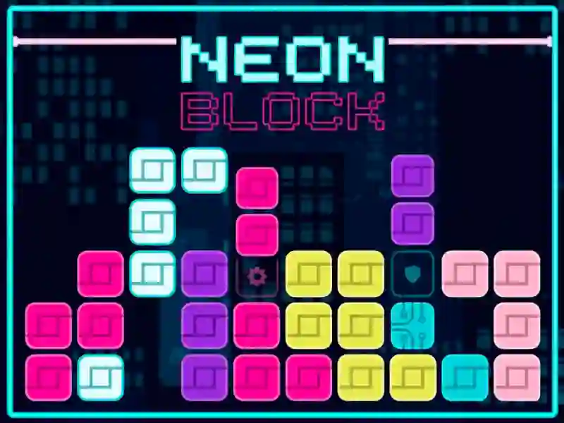 Игра Neon Block онлайн