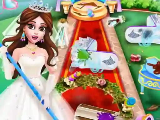 Игра Princess Wedding Cleaning онлайн