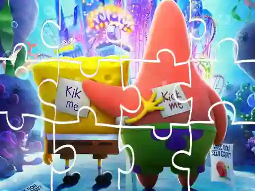 Игра Spongebob Sponge On The Run Jigsaw онлайн