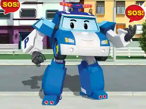 Игра Robot Car Emergency Rescue 3 онлайн