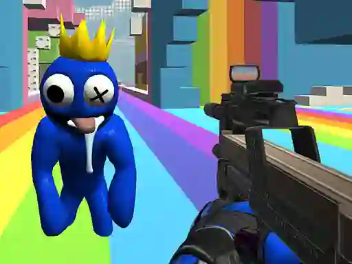 Игра Rainbow Friends Survival онлайн