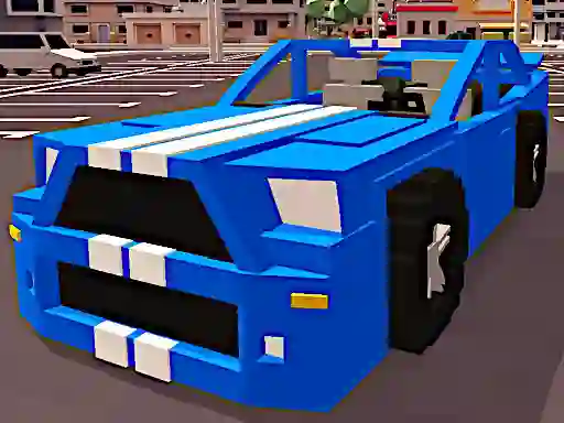 Игра Cubic Cars Highway онлайн