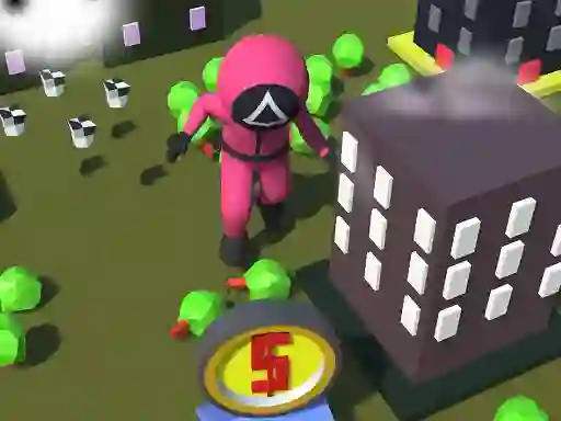 Игра Squid Gamer City Destroyer онлайн