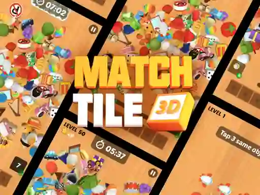 Игра Match Tile 3d онлайн