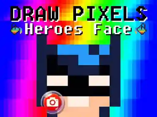 Игра Draw Pixels Heroes Face онлайн