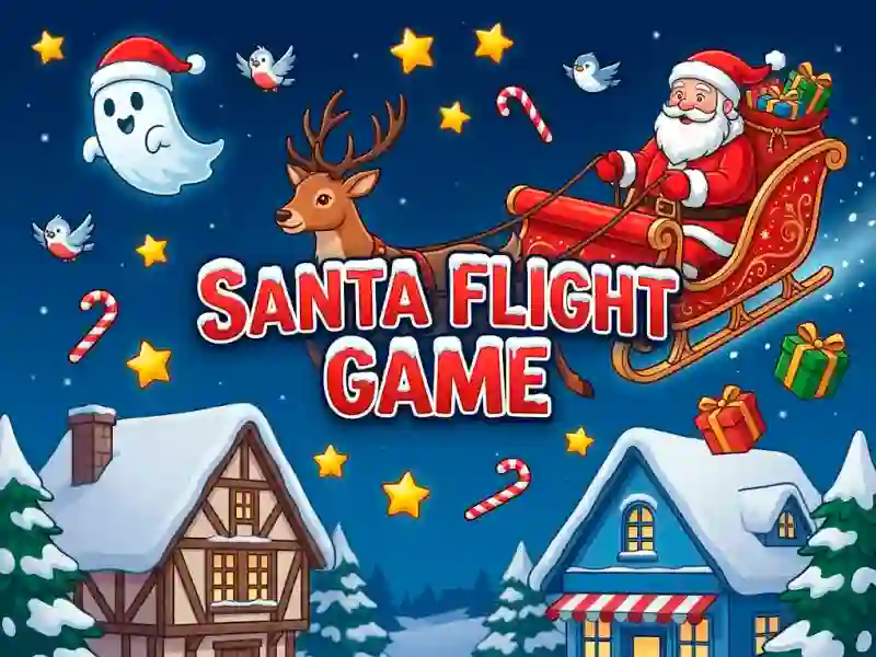Игра Santa Flight Game онлайн