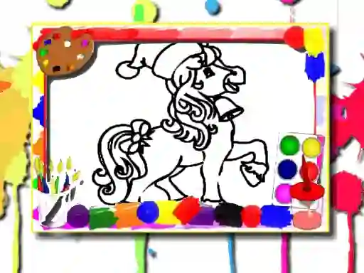 Игра Horse Coloring Book онлайн