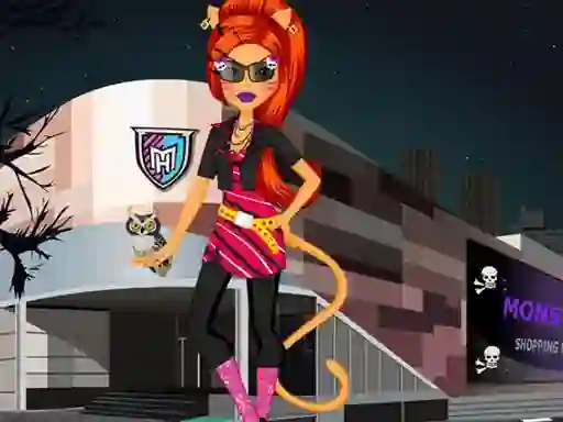 Игра Monster Shopping Dressup онлайн