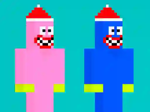 Игра Noob Huggy Kissiy онлайн