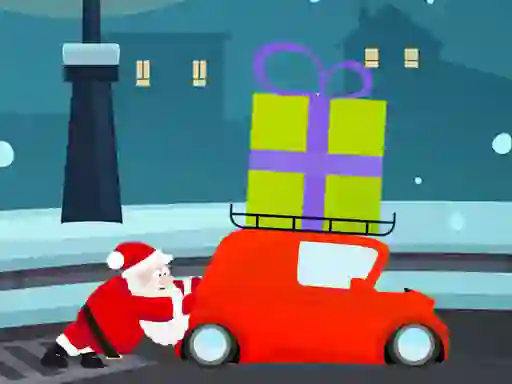 Игра Christmas Cars Match 3 онлайн