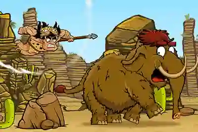 Игра Caveman Hunt онлайн