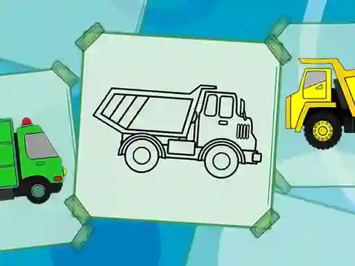 Игра Truck Coloring Book онлайн
