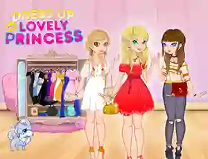 Игра Dress Up The Lovely Princess онлайн