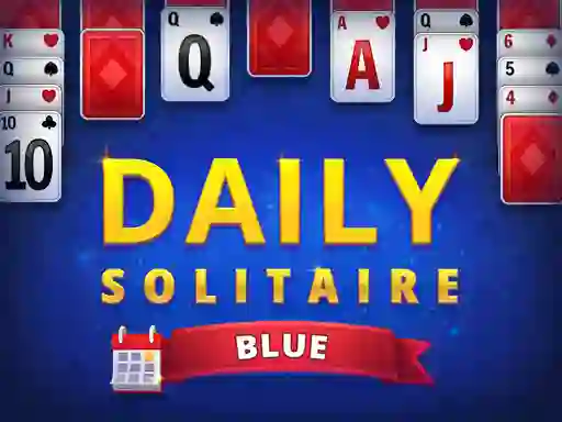 Игра Daily Solitaire Blue онлайн