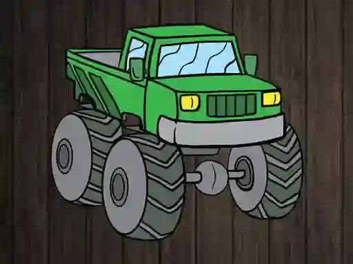 Игра Monster Truck Jigsaw онлайн