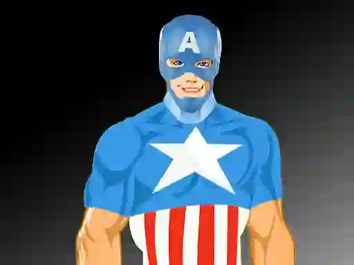Игра Captain America Dressup онлайн