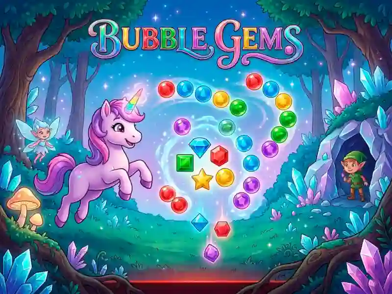 Игра Bubble Gems онлайн