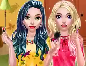 Игра BFF Autumn Makeup онлайн