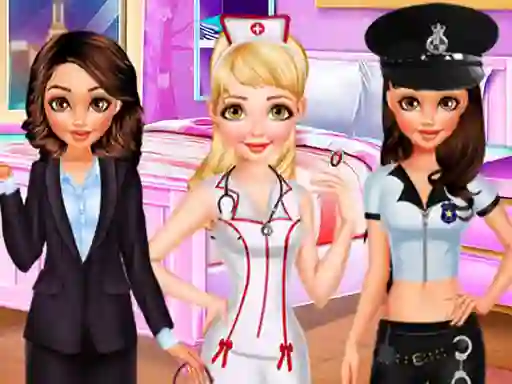 Игра BFF Princess Career Photoshoot онлайн