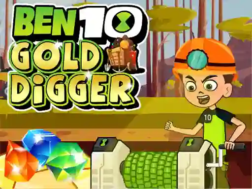 Игра Ben 10 Gold Digger онлайн