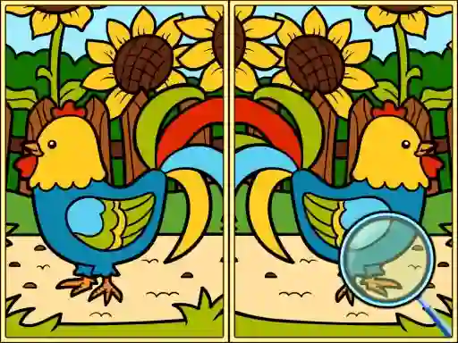 Игра Spring Differences онлайн