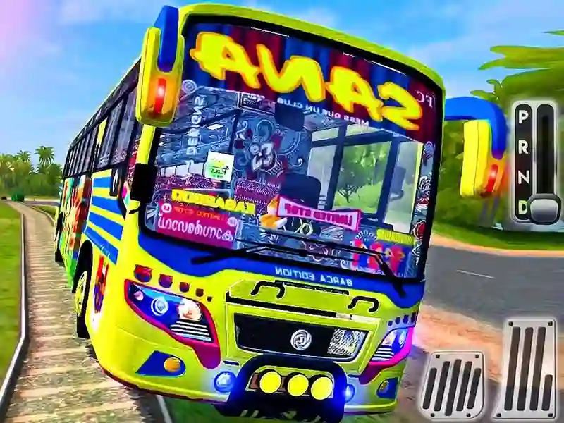 Игра Indian Uphill Bus Simulator онлайн