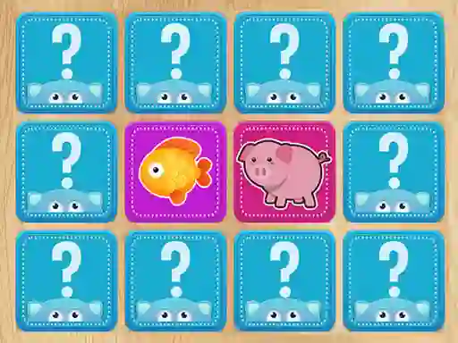 Игра Find A Pair Animals онлайн