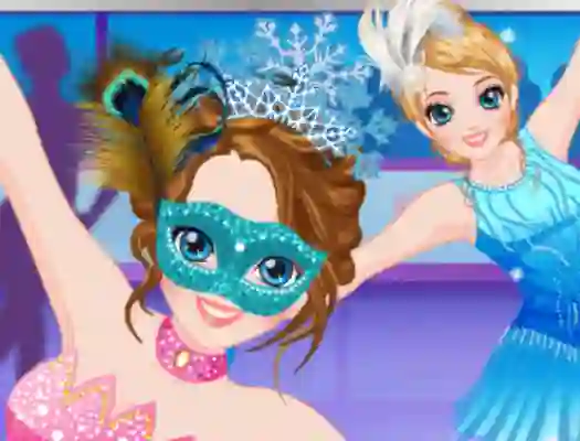 Игра Ice Skater Princess Dressup онлайн