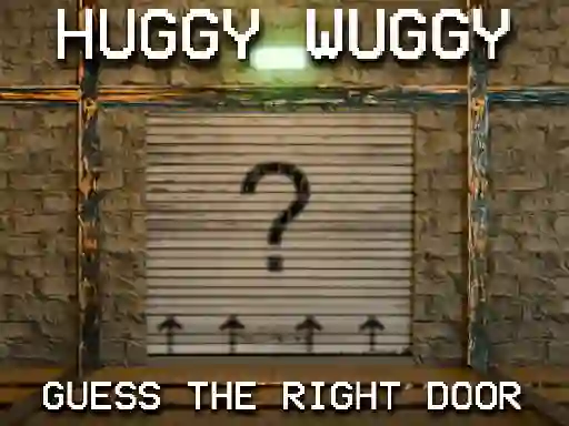 Игра Huggy Wuggy Guess the right door онлайн