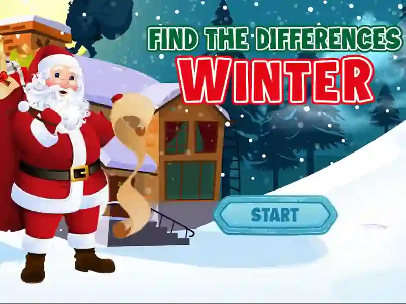 Игра Find The Differences Winter онлайн