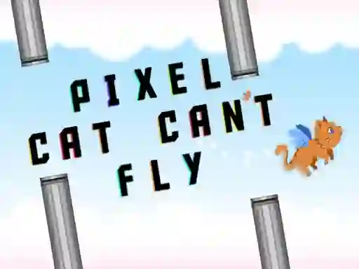 Игра Pixel cat can't fly онлайн