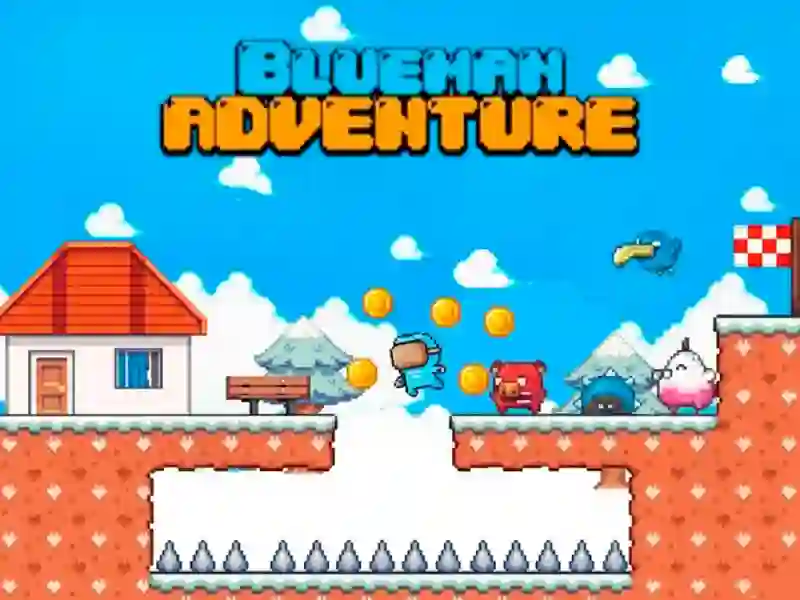 Игра Blueman Adventure онлайн