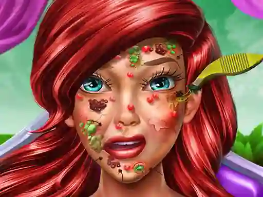 Игра Princess Mermaid Skin Doctor онлайн