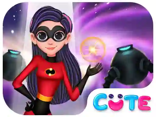 Игра Superhero Violet Fashion Shoot онлайн