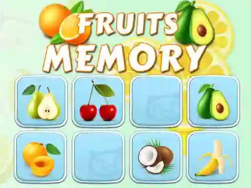 Игра Fruits Memory онлайн