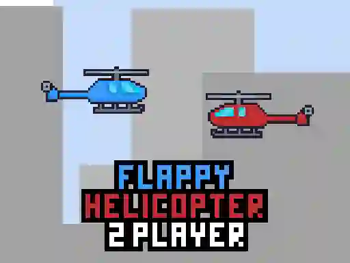 Игра Flappy Helicopter 2 Player онлайн