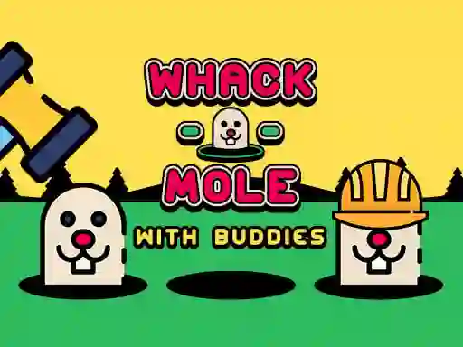 Игра Whack A Mole With Buddies онлайн
