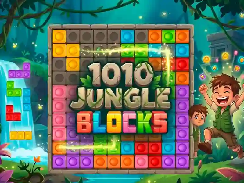 Игра 1010 Jungle Blocks онлайн